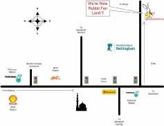Map to Rabbit Fun Land